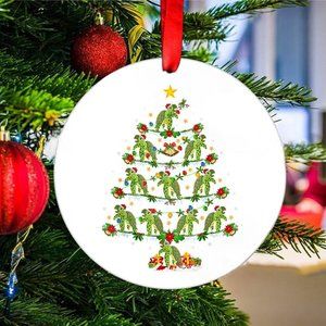 Sea Turtle Lover Xmas Tree Ornament